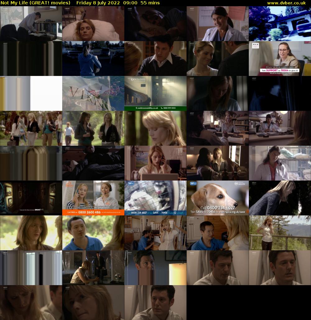 Not My Life (GREAT! movies) Friday 8 July 2022 09:00 - 09:55