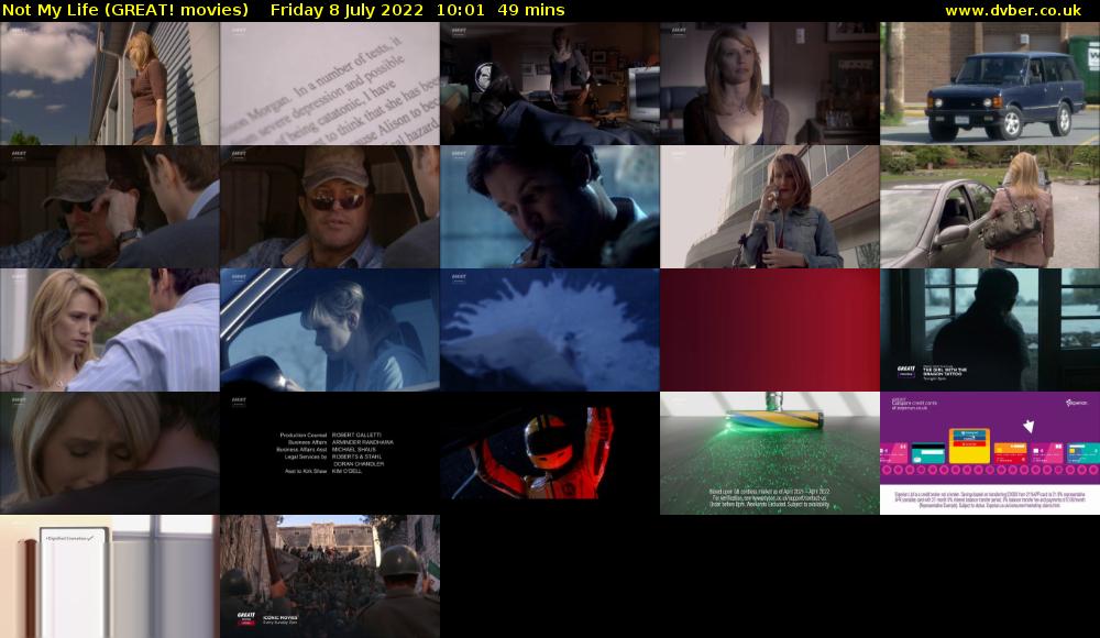 Not My Life (GREAT! movies) Friday 8 July 2022 10:01 - 10:50