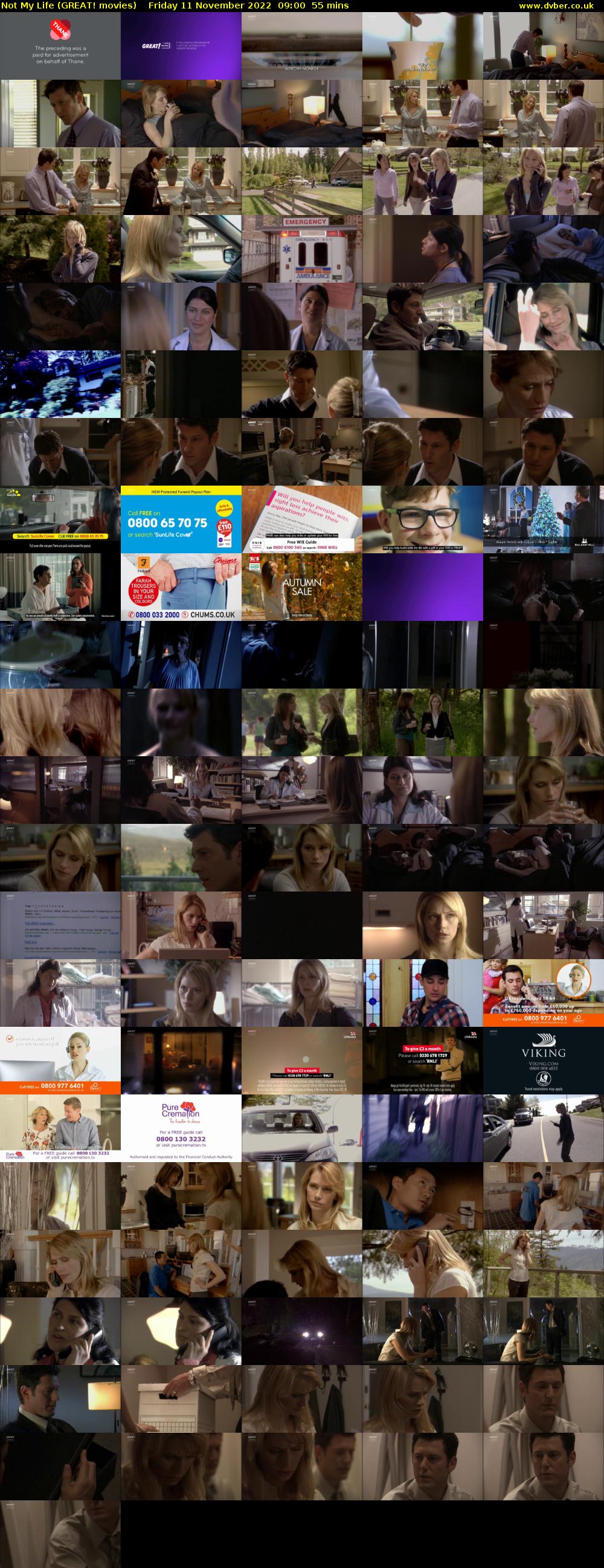 Not My Life (GREAT! movies) Friday 11 November 2022 09:00 - 09:55