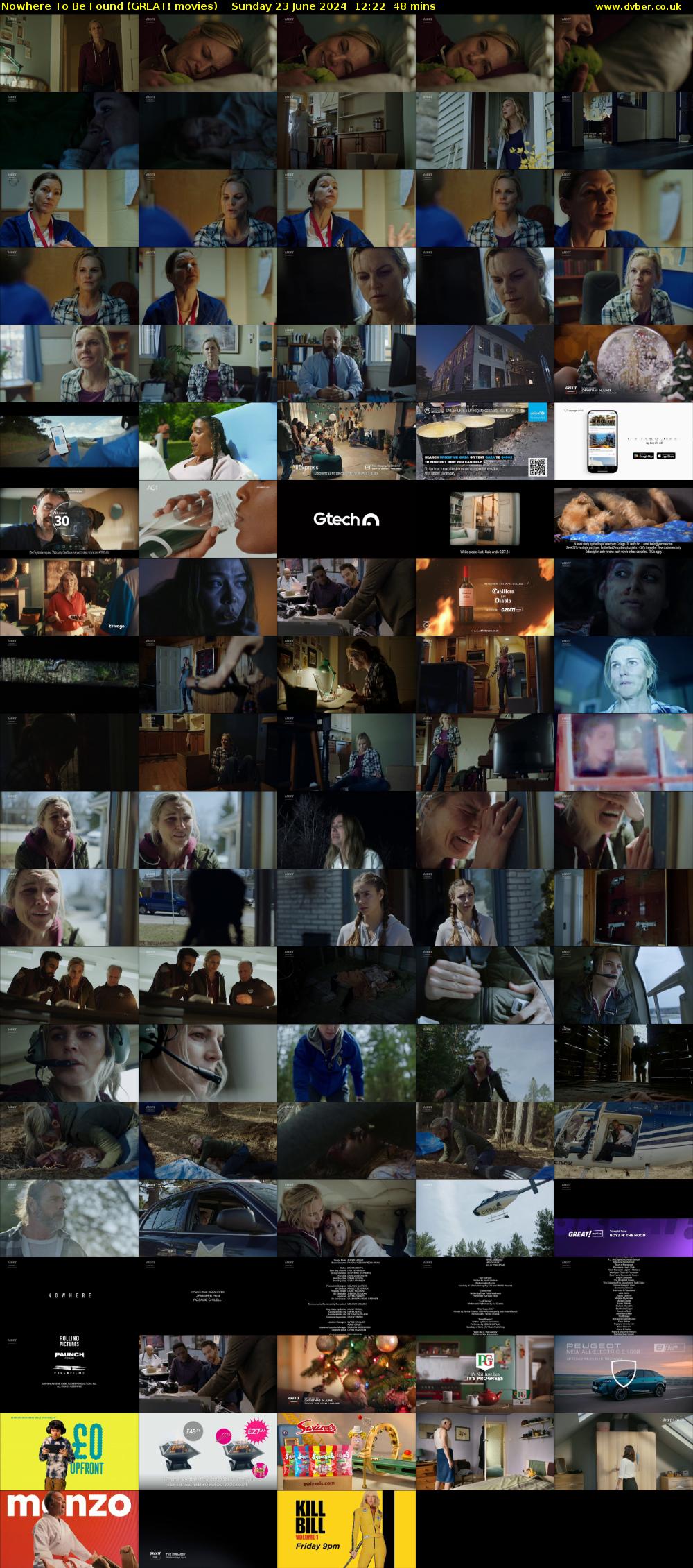Nowhere To Be Found (GREAT! movies) Sunday 23 June 2024 12:22 - 13:10