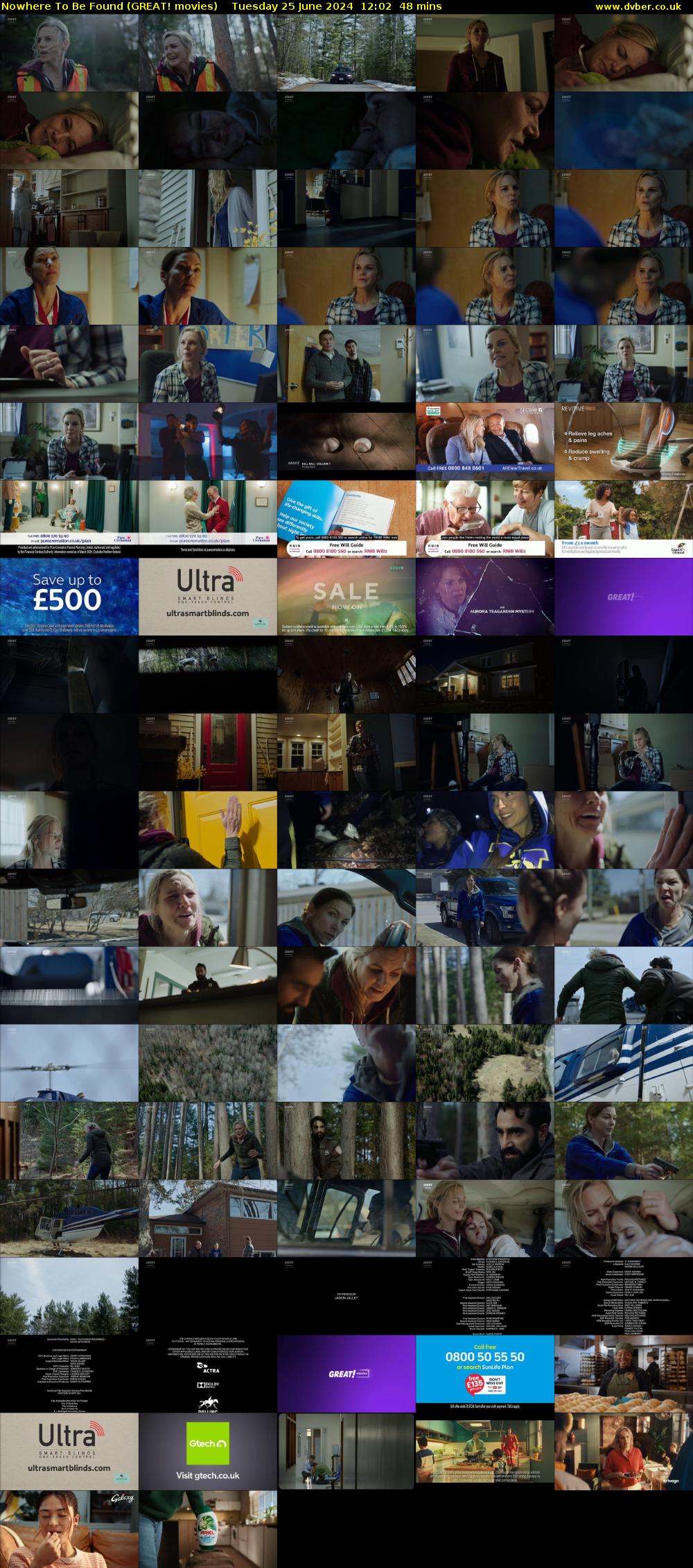 Nowhere To Be Found (GREAT! movies) Tuesday 25 June 2024 12:02 - 12:50