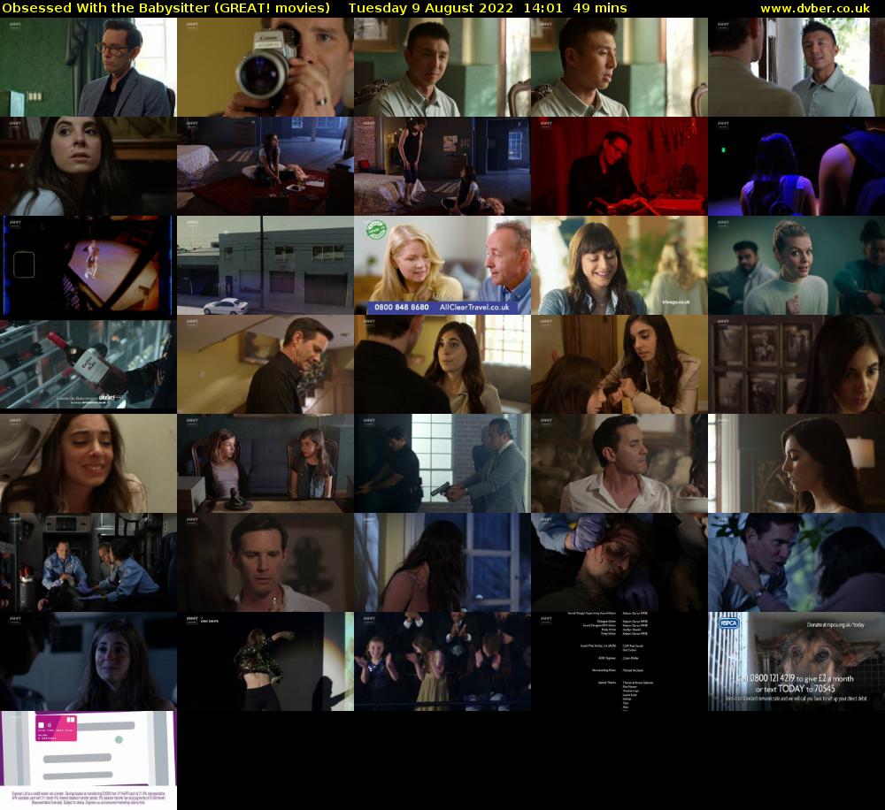 Obsessed With the Babysitter (GREAT! movies) Tuesday 9 August 2022 14:01 - 14:50