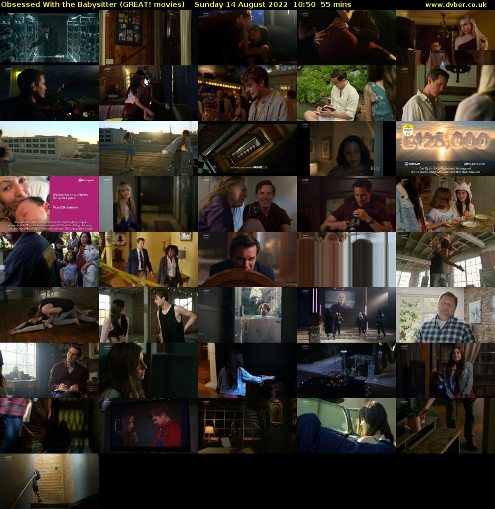 Obsessed With the Babysitter (GREAT! movies) Sunday 14 August 2022 10:50 - 11:45