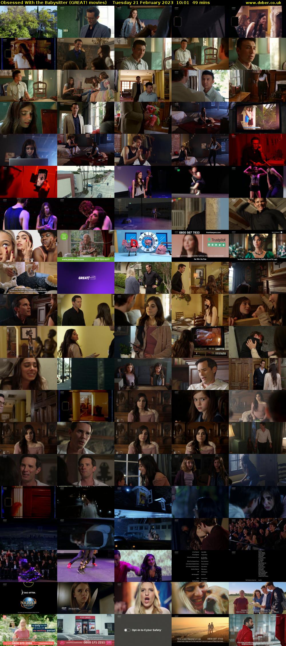 Obsessed With the Babysitter (GREAT! movies) Tuesday 21 February 2023 10:01 - 10:50