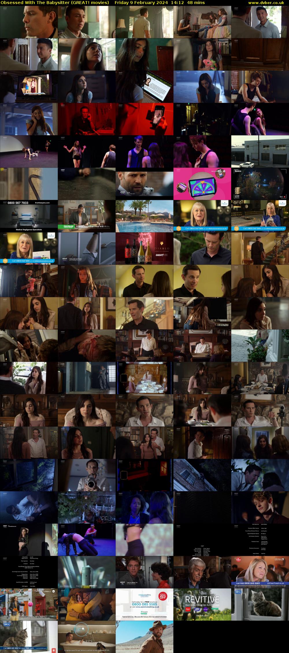 Obsessed With the Babysitter (GREAT! movies) Friday 9 February 2024 14:12 - 15:00