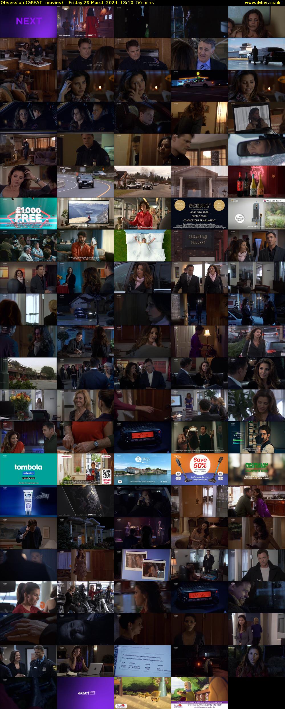 Obsession (GREAT! movies) Friday 29 March 2024 13:10 - 14:06