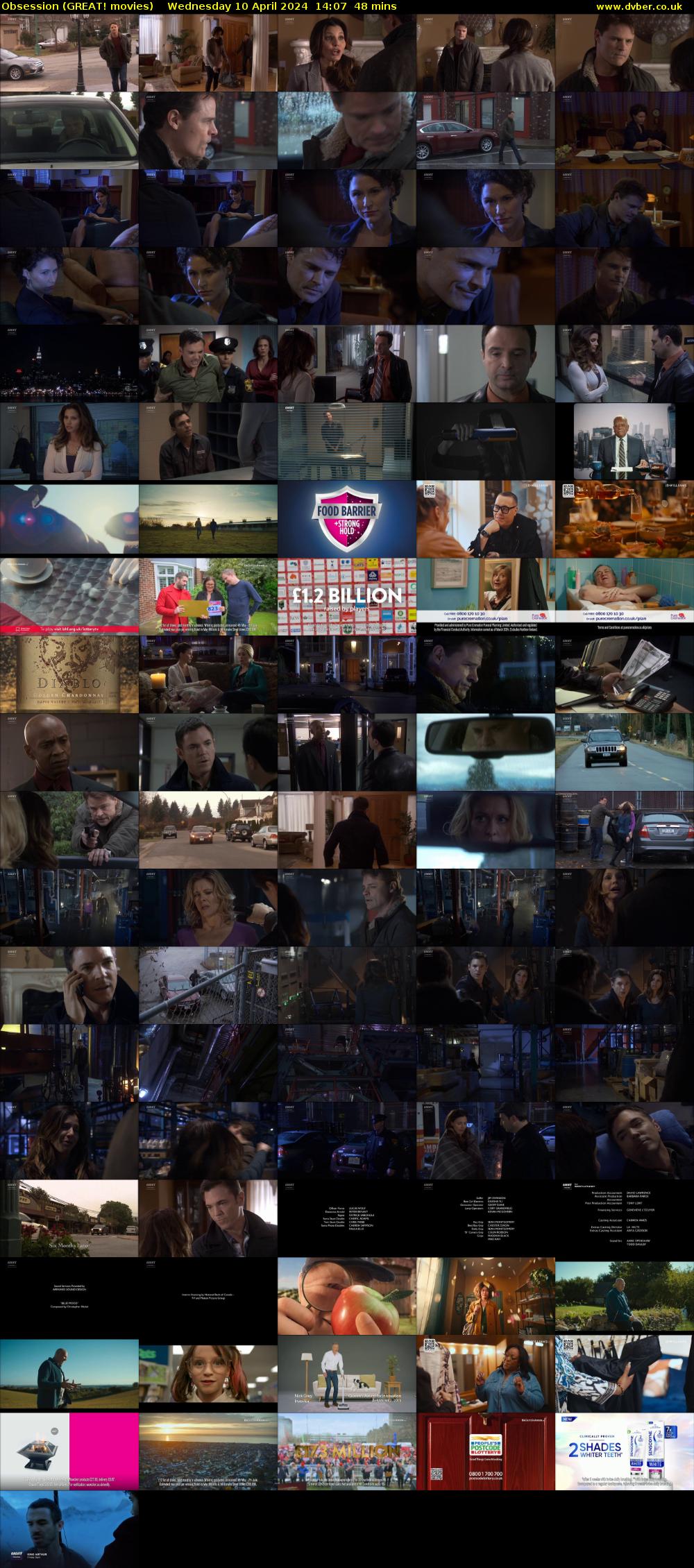 Obsession (GREAT! movies) Wednesday 10 April 2024 14:07 - 14:55