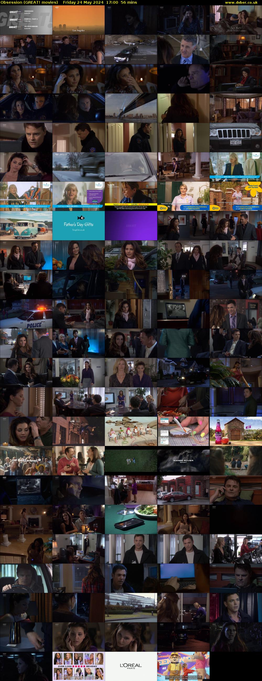 Obsession (GREAT! movies) Friday 24 May 2024 17:00 - 17:56