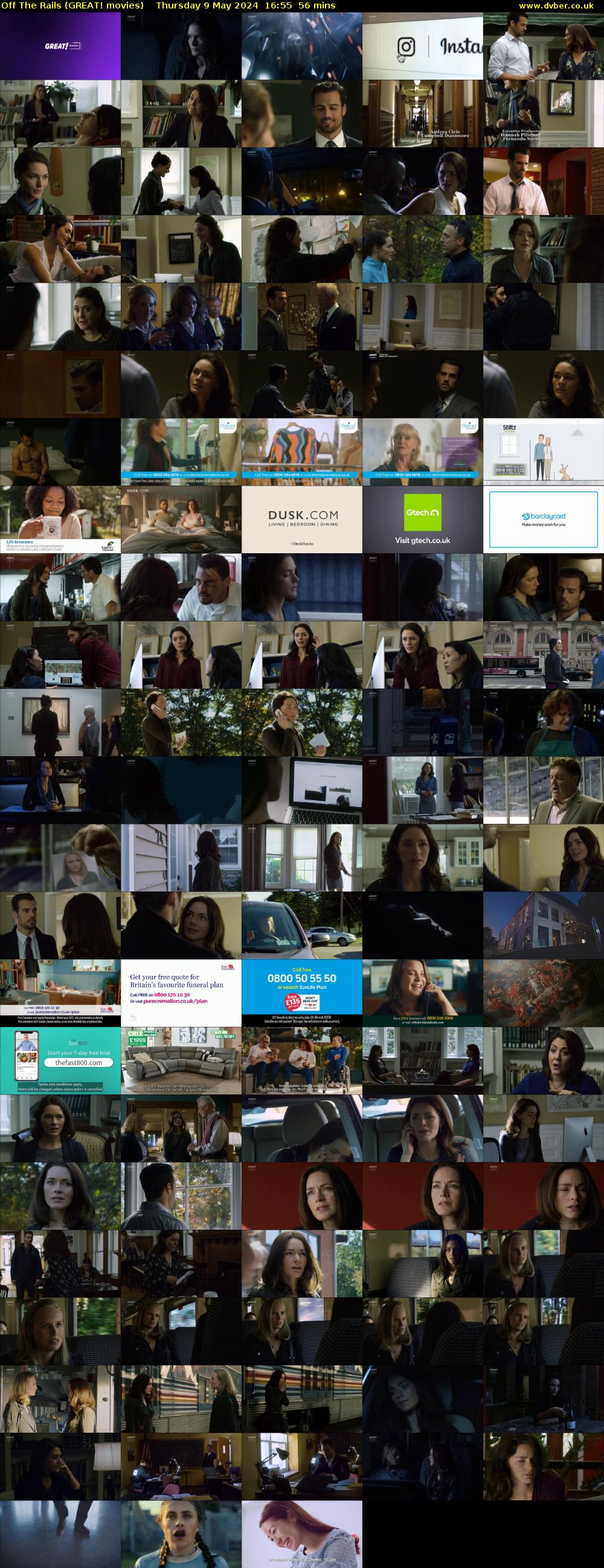 Off The Rails (GREAT! movies) Thursday 9 May 2024 16:55 - 17:51