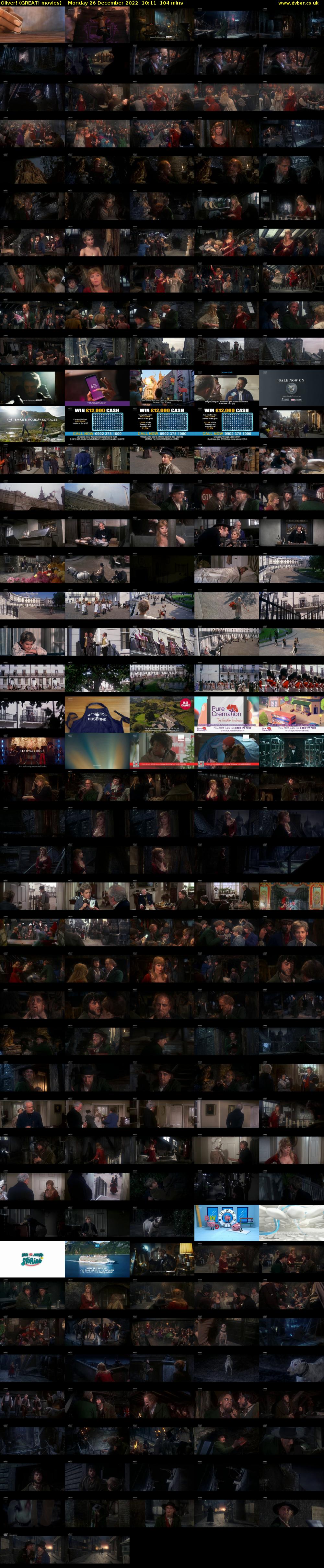 Oliver! (GREAT! movies) Monday 26 December 2022 10:11 - 11:55