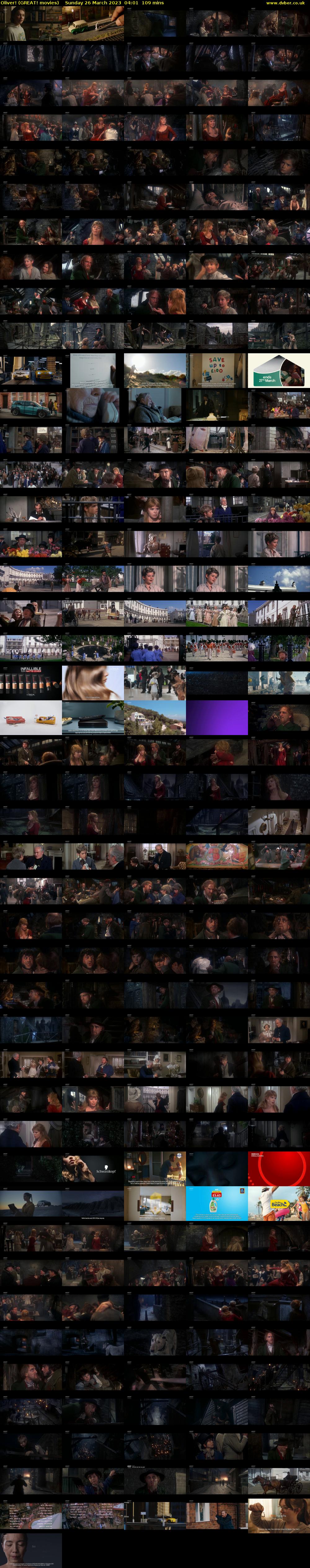 Oliver! (GREAT! movies) Sunday 26 March 2023 04:01 - 05:50
