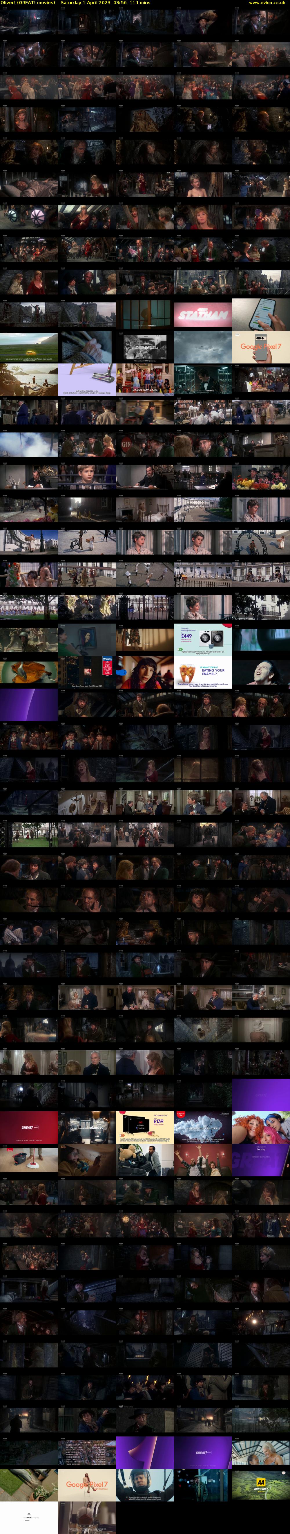 Oliver! (GREAT! movies) Saturday 1 April 2023 03:56 - 05:50