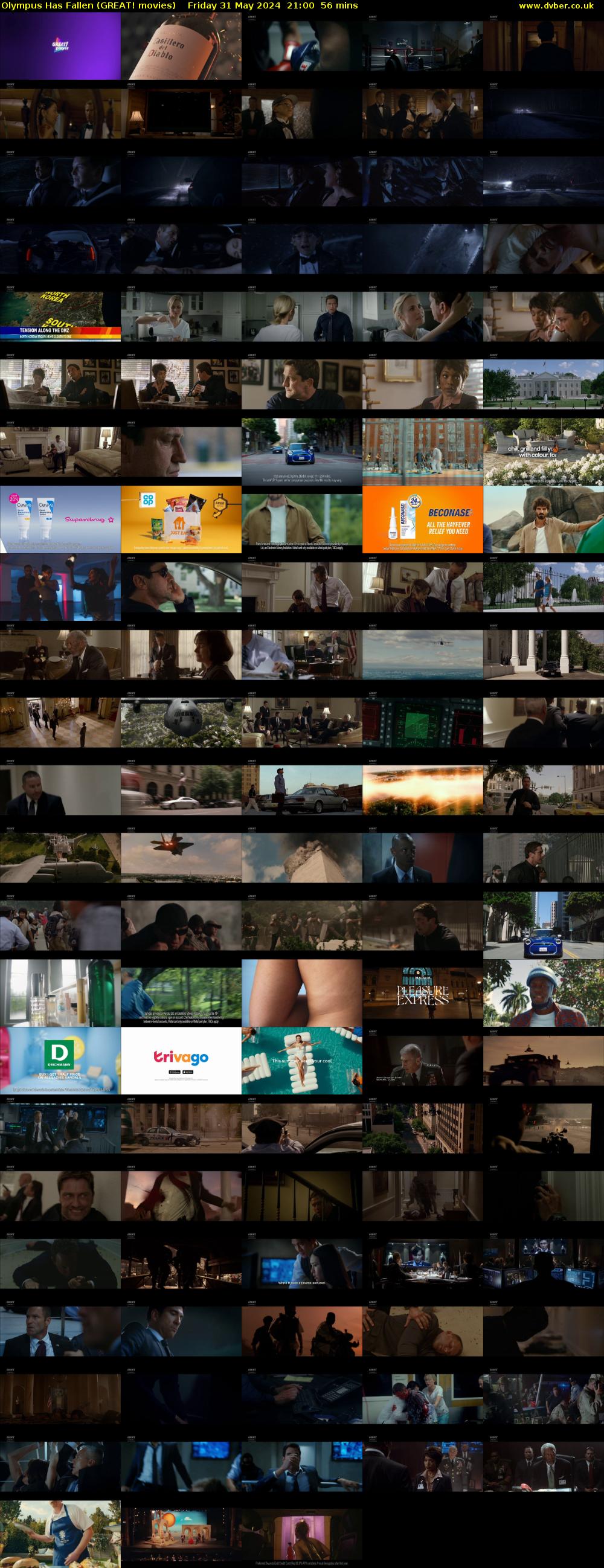 Olympus Has Fallen (GREAT! movies) Friday 31 May 2024 21:00 - 21:56
