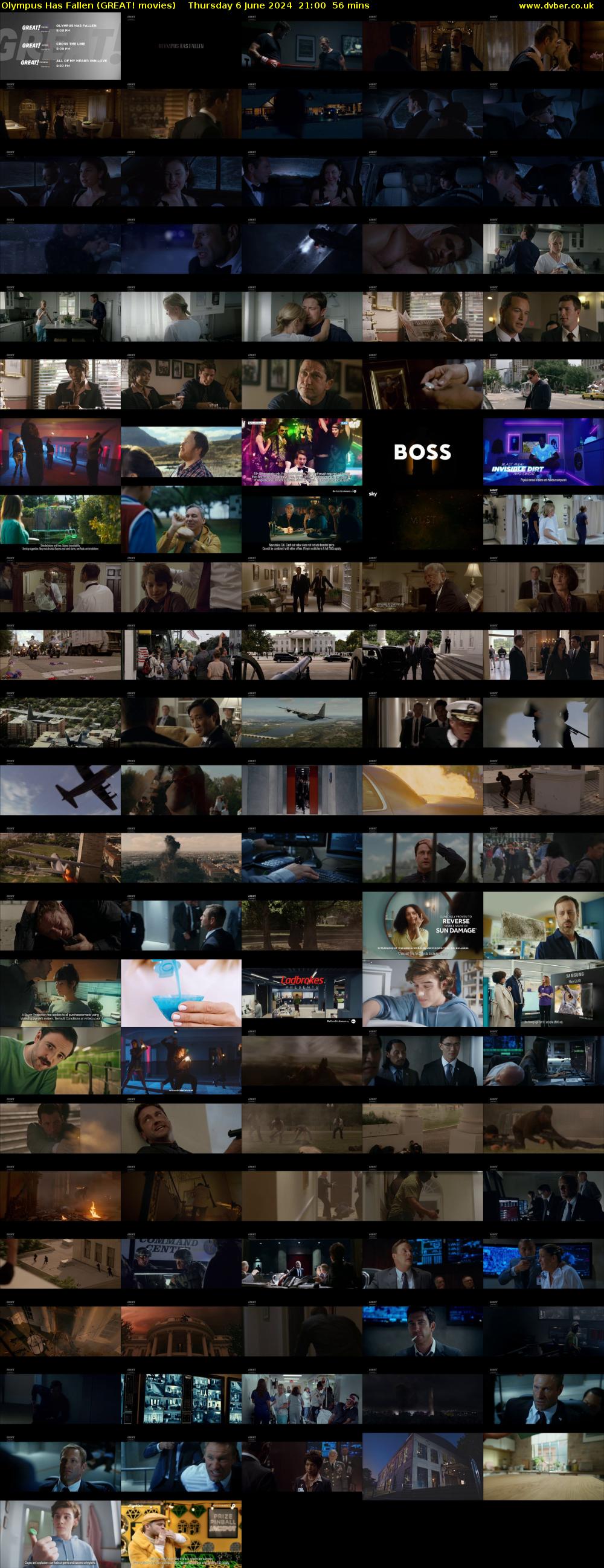 Olympus Has Fallen (GREAT! movies) Thursday 6 June 2024 21:00 - 21:56