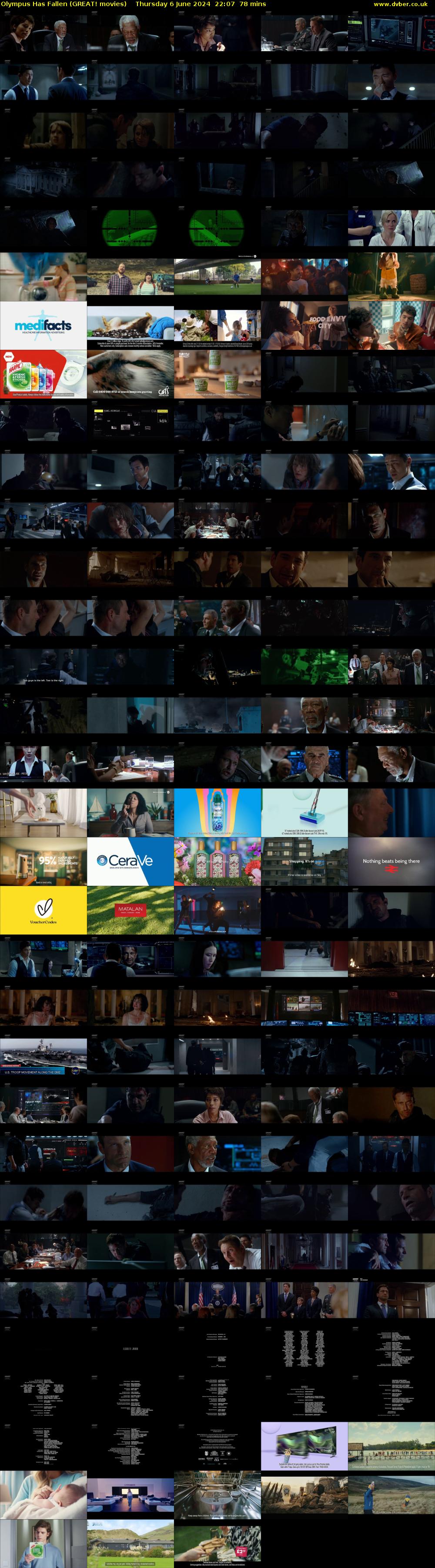 Olympus Has Fallen (GREAT! movies) Thursday 6 June 2024 22:07 - 23:25
