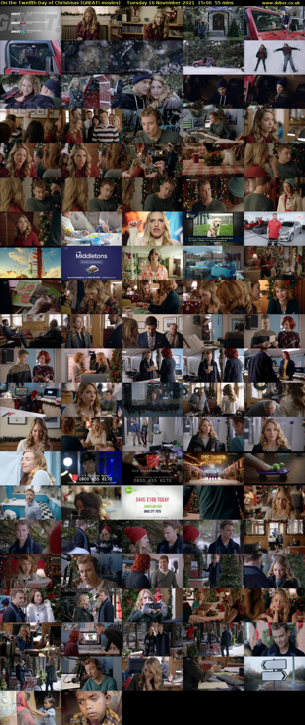 On the Twelfth Day of Christmas (GREAT! movies) Tuesday 16 November 2021 15:00 - 15:55