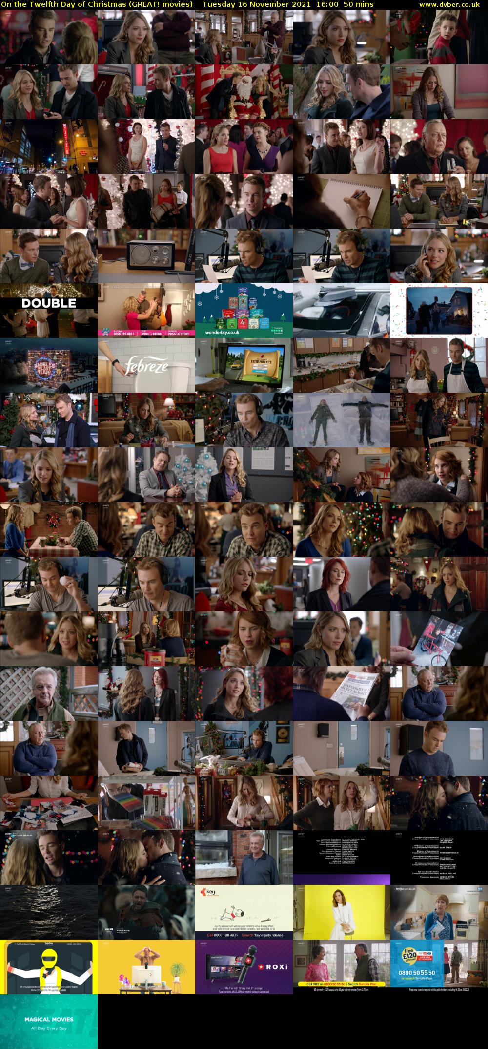 On the Twelfth Day of Christmas (GREAT! movies) Tuesday 16 November 2021 16:00 - 16:50