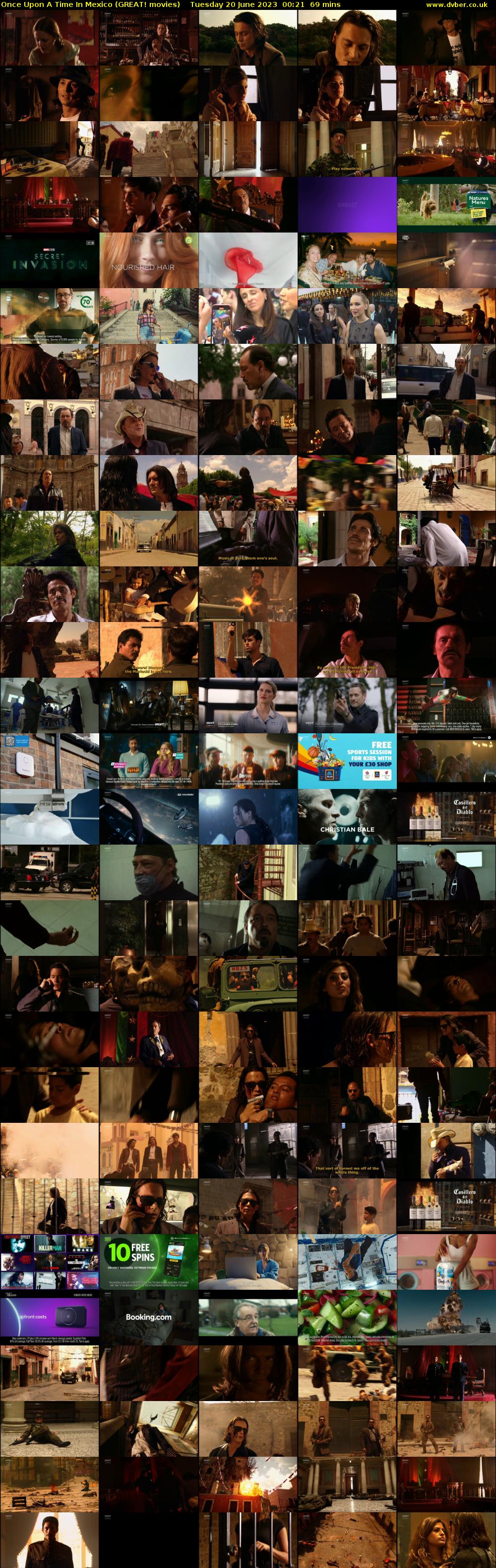 Once Upon A Time In Mexico (GREAT! movies) Tuesday 20 June 2023 00:21 - 01:30