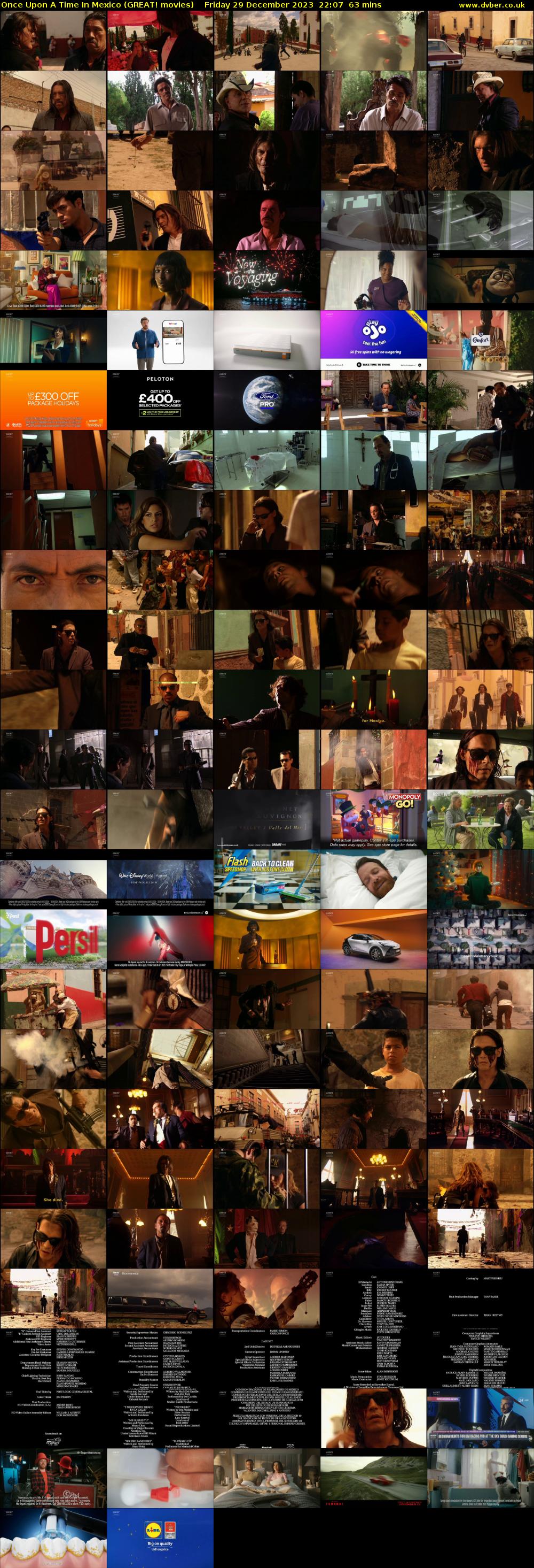 Once Upon A Time In Mexico (GREAT! movies) Friday 29 December 2023 22:07 - 23:10