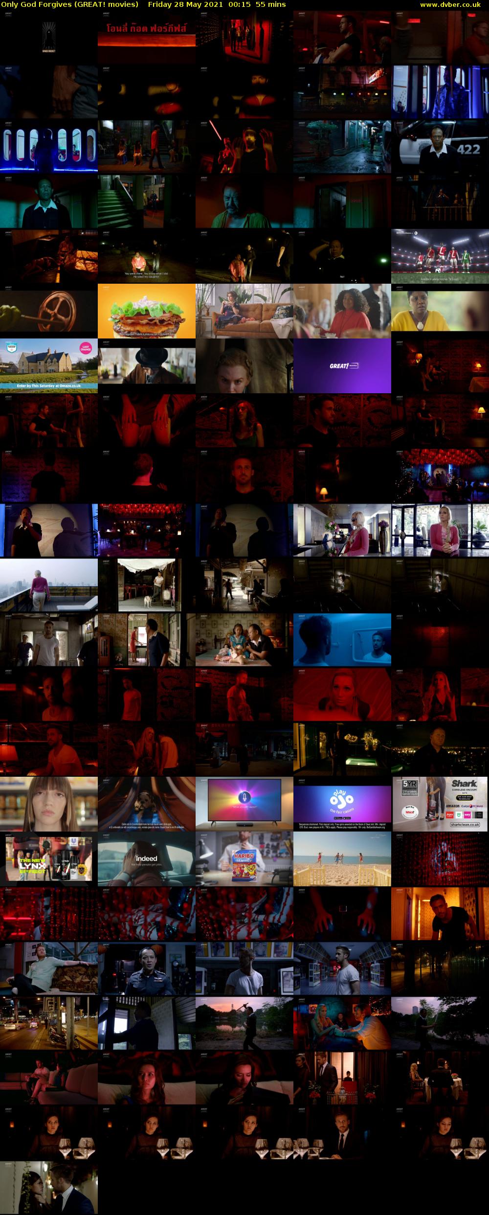 Only God Forgives (GREAT! movies) Friday 28 May 2021 00:15 - 01:10