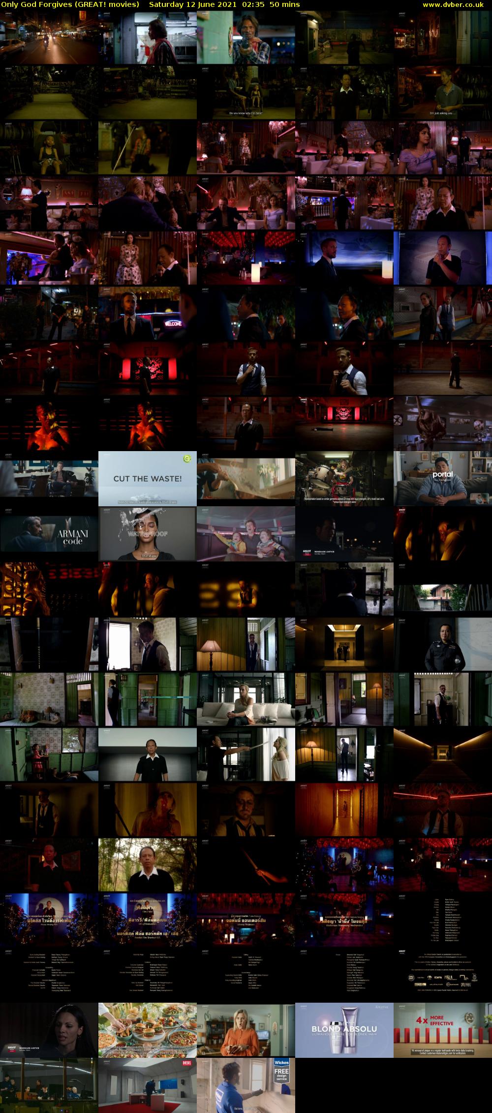 Only God Forgives (GREAT! movies) Saturday 12 June 2021 02:35 - 03:25