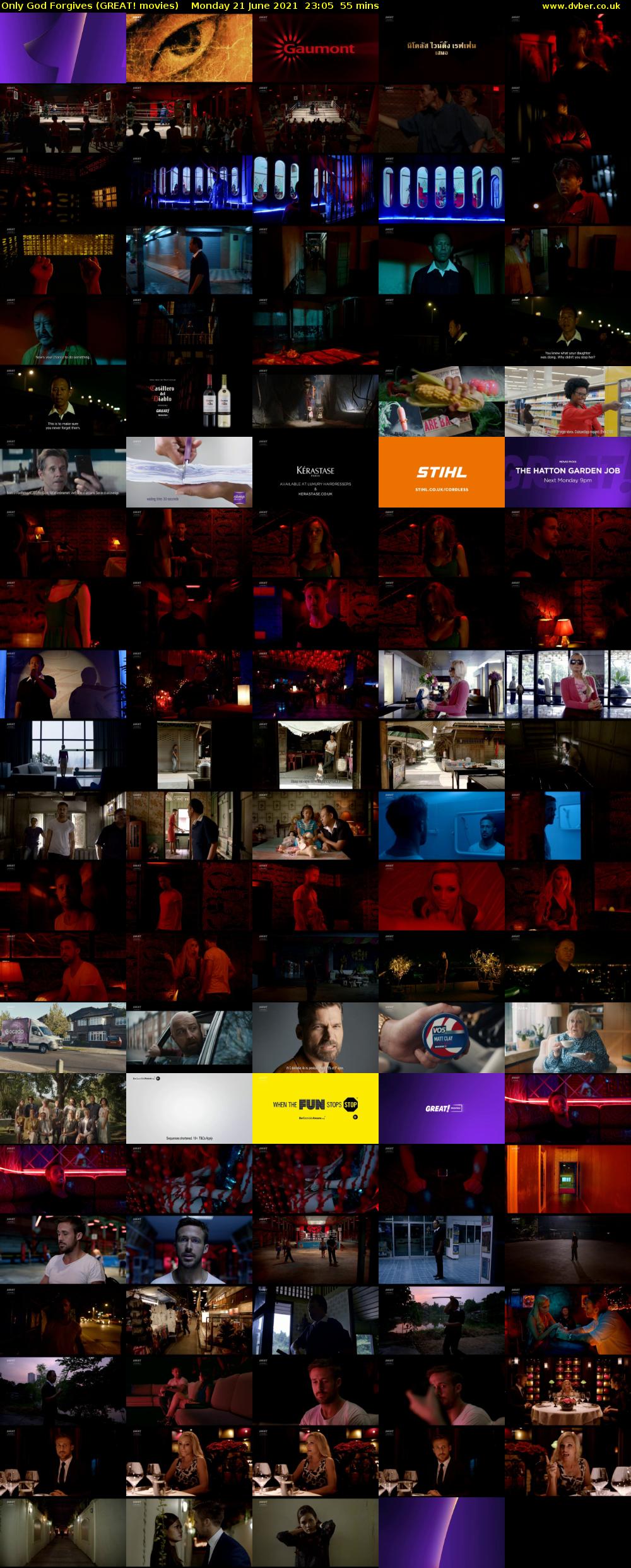 Only God Forgives (GREAT! movies) Monday 21 June 2021 23:05 - 00:00