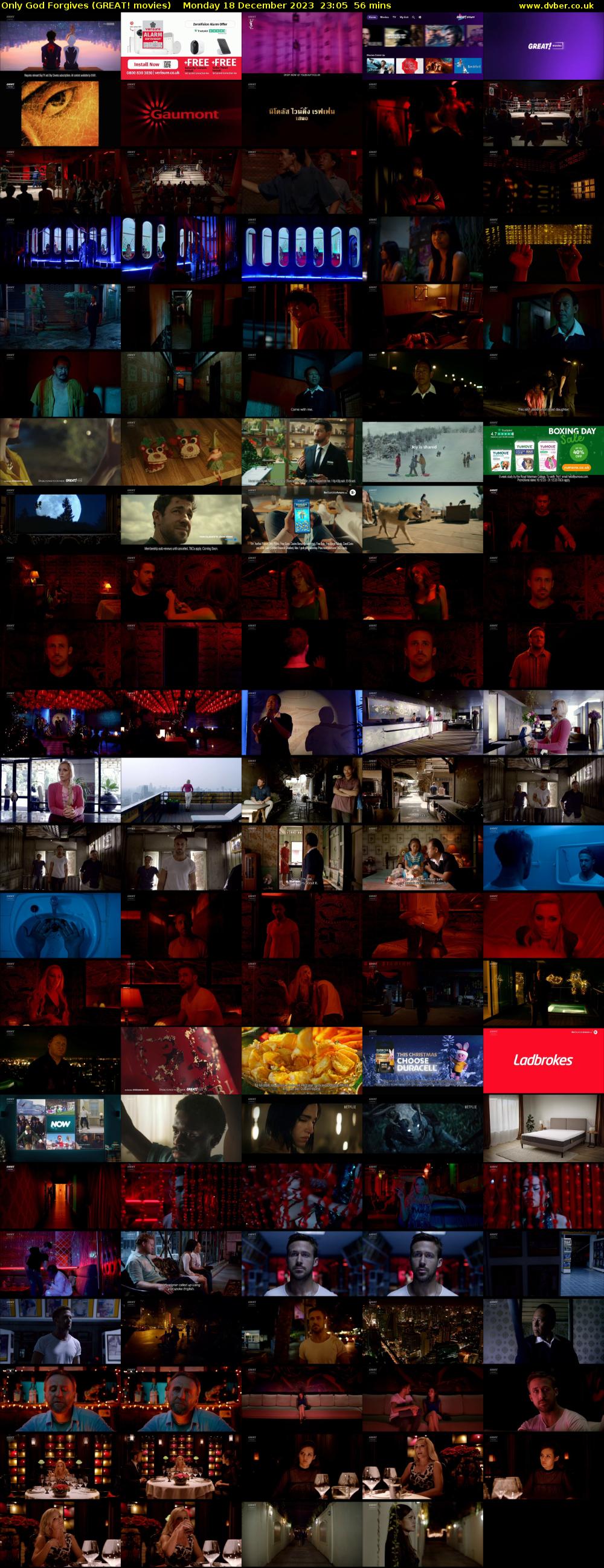 Only God Forgives (GREAT! movies) Monday 18 December 2023 23:05 - 00:01