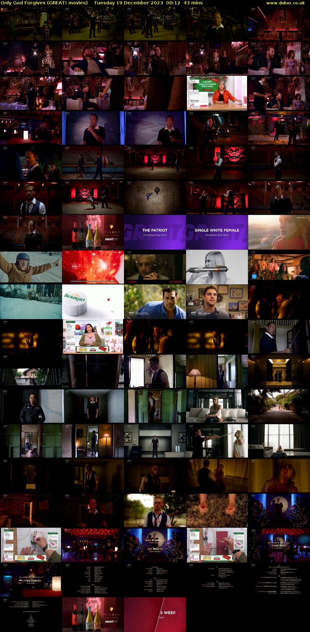 Only God Forgives (GREAT! movies) Tuesday 19 December 2023 00:12 - 00:55