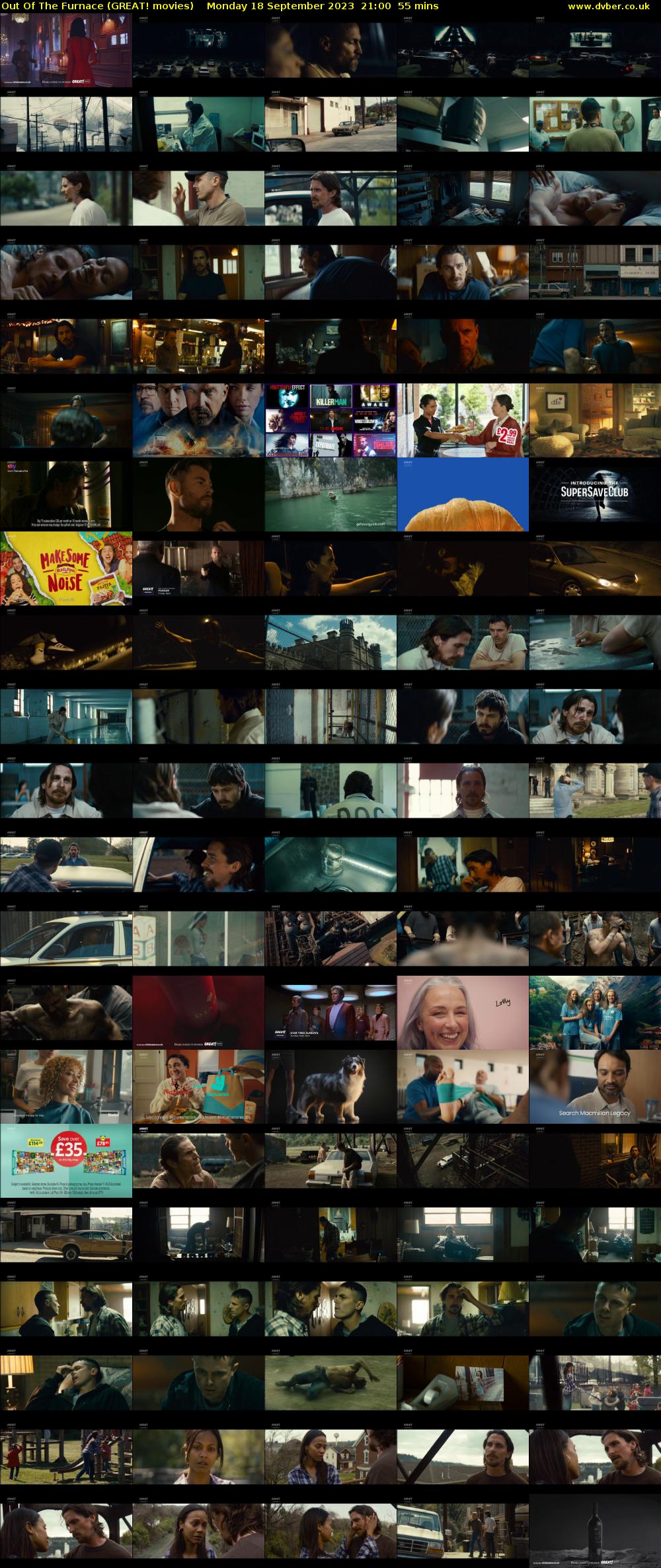 Out Of The Furnace (GREAT! movies) Monday 18 September 2023 21:00 - 21:55
