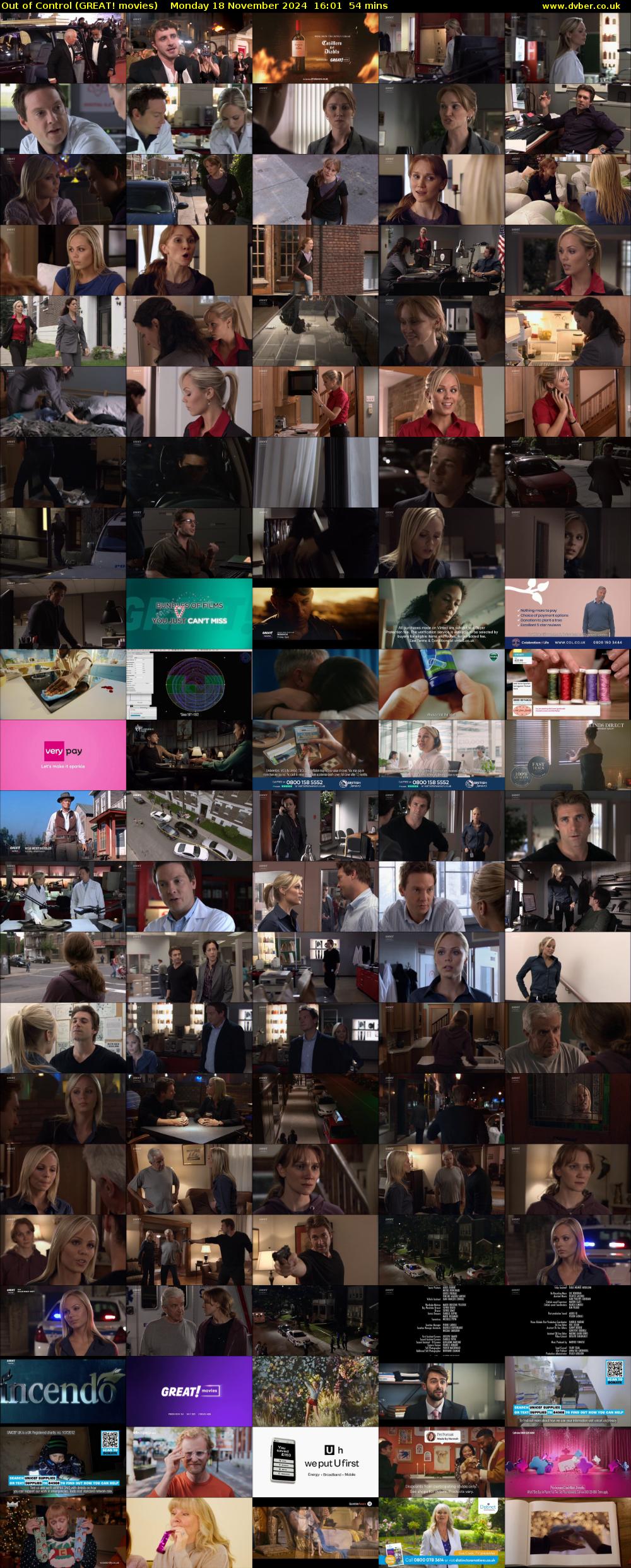 Out of Control (GREAT! movies) Monday 18 November 2024 16:01 - 16:55
