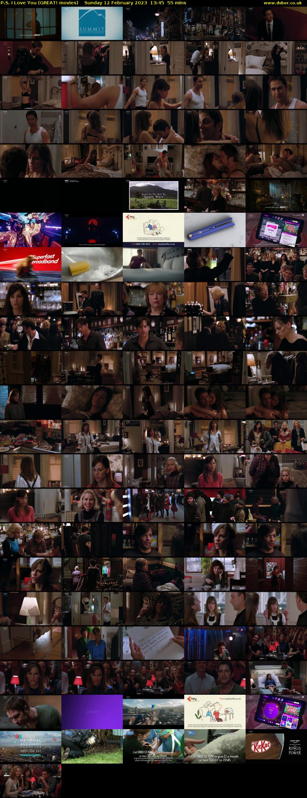 P.S. I Love You (GREAT! movies) Sunday 12 February 2023 13:45 - 14:40