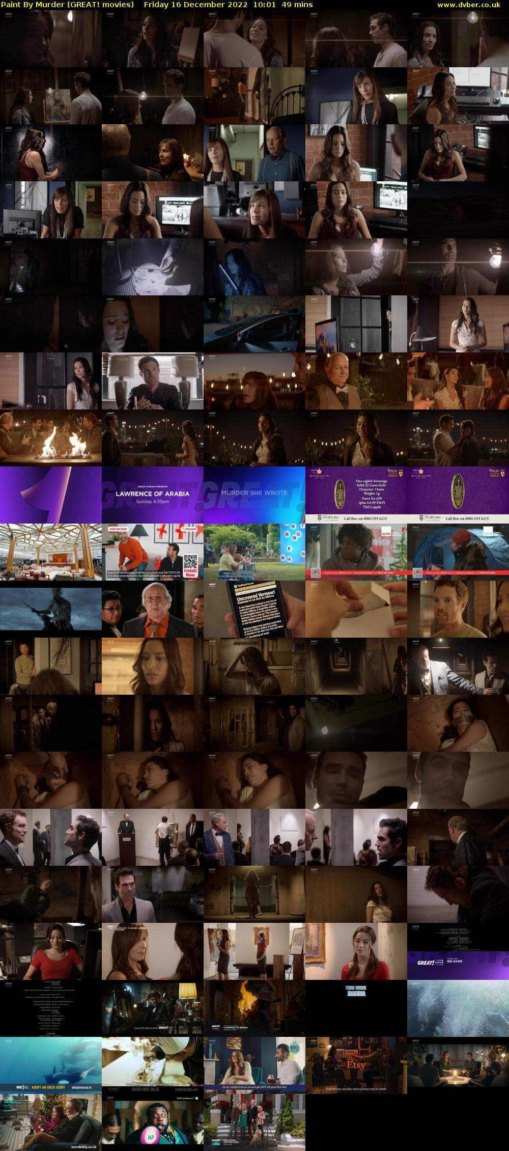 Paint By Murder (GREAT! movies) Friday 16 December 2022 10:01 - 10:50