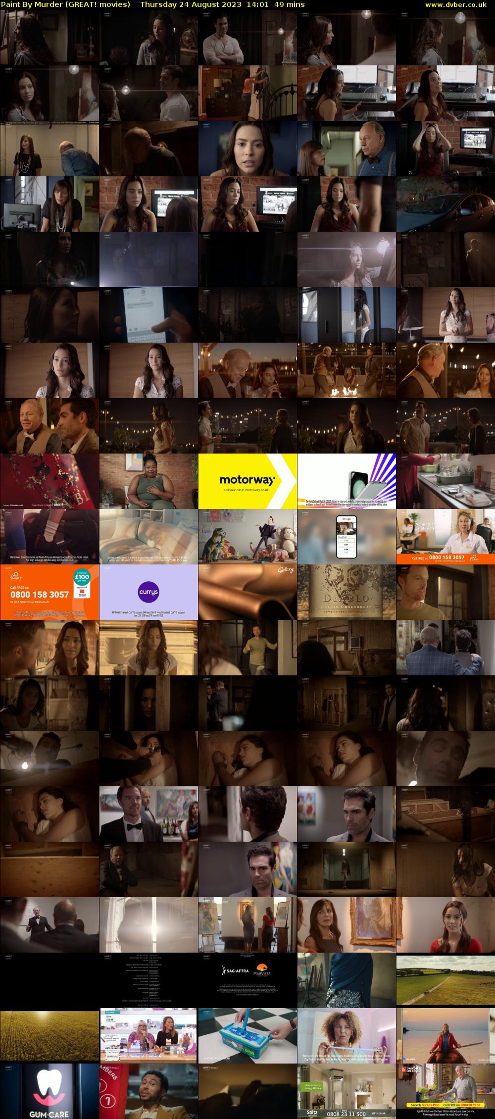 Paint By Murder (GREAT! movies) Thursday 24 August 2023 14:01 - 14:50