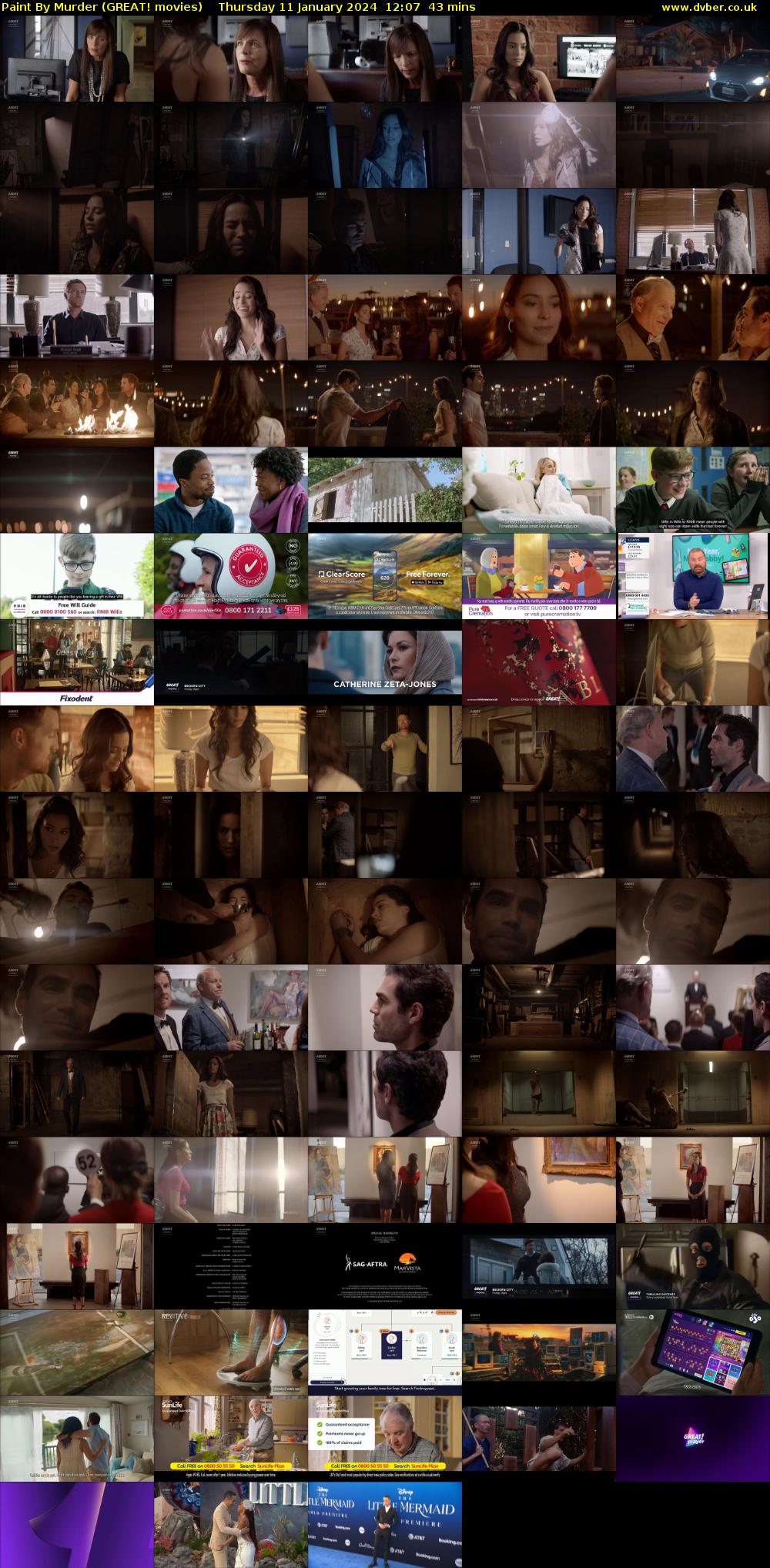 Paint By Murder (GREAT! movies) Thursday 11 January 2024 12:07 - 12:50