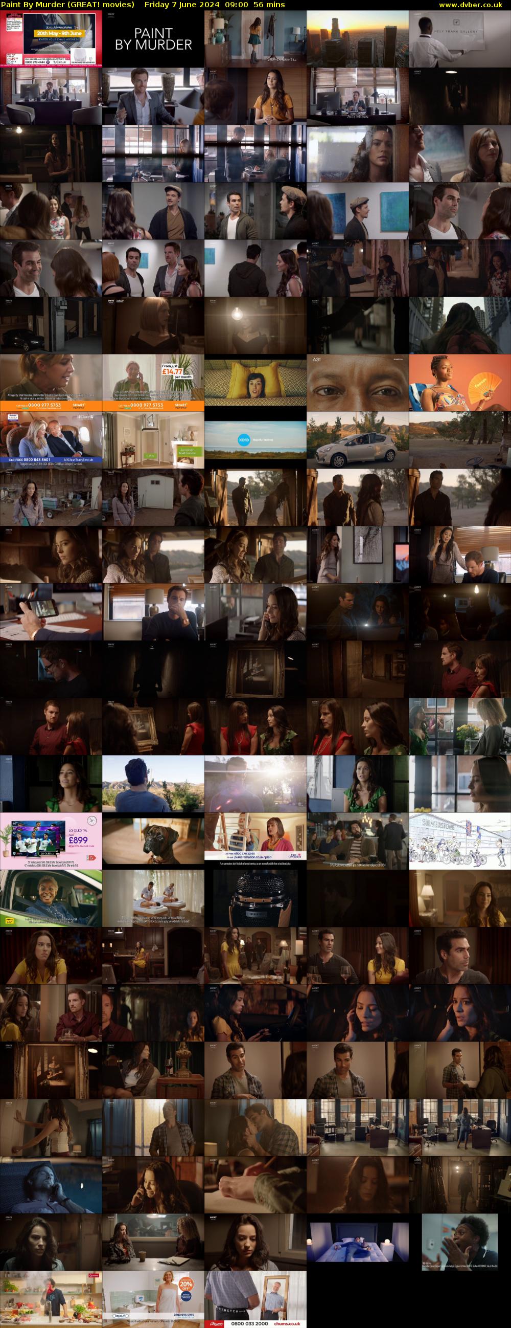 Paint By Murder (GREAT! movies) Friday 7 June 2024 09:00 - 09:56
