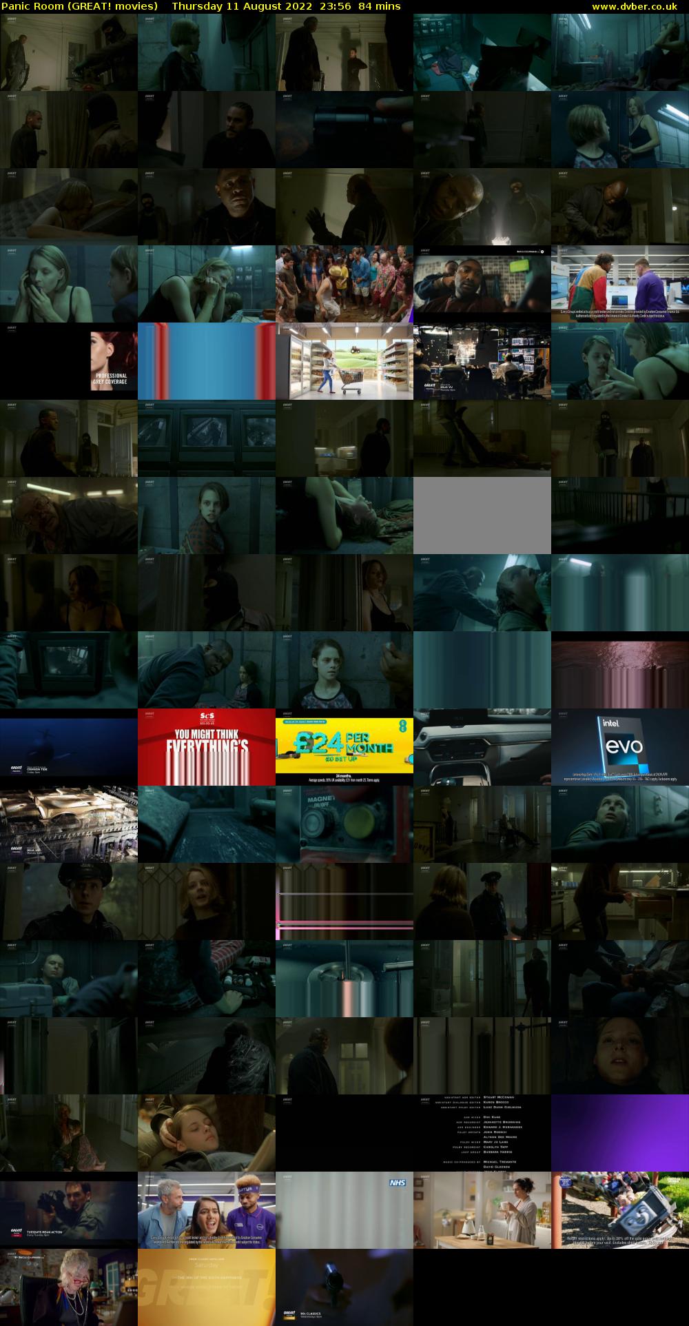 Panic Room (GREAT! movies) Thursday 11 August 2022 23:56 - 01:20