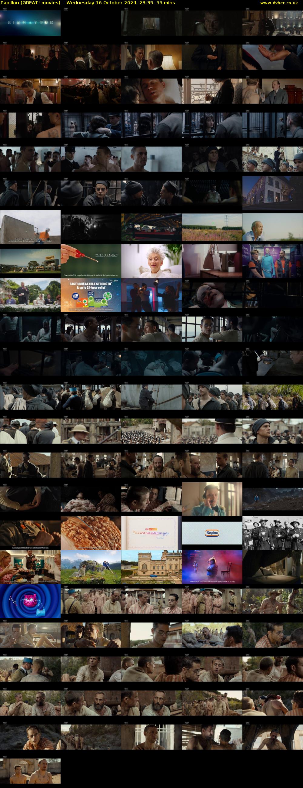 Papillon (GREAT! movies) Wednesday 16 October 2024 23:35 - 00:30