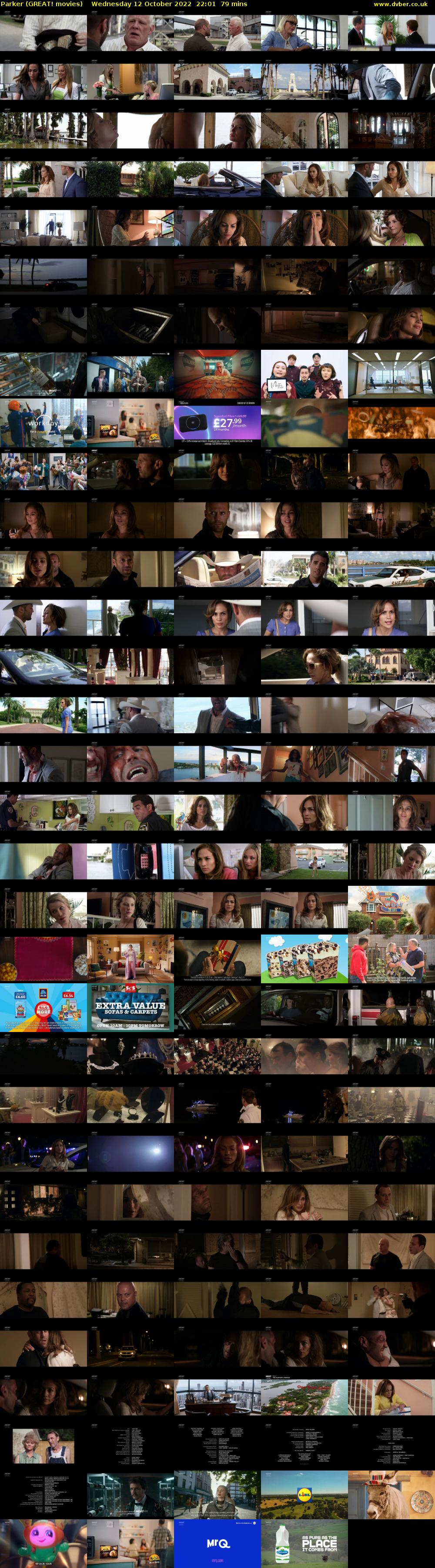 Parker (GREAT! movies) Wednesday 12 October 2022 22:01 - 23:20