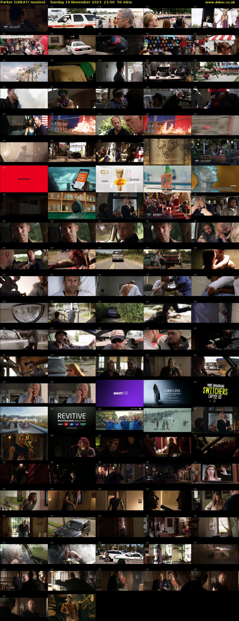 Parker (GREAT! movies) Sunday 19 November 2023 21:00 - 21:56