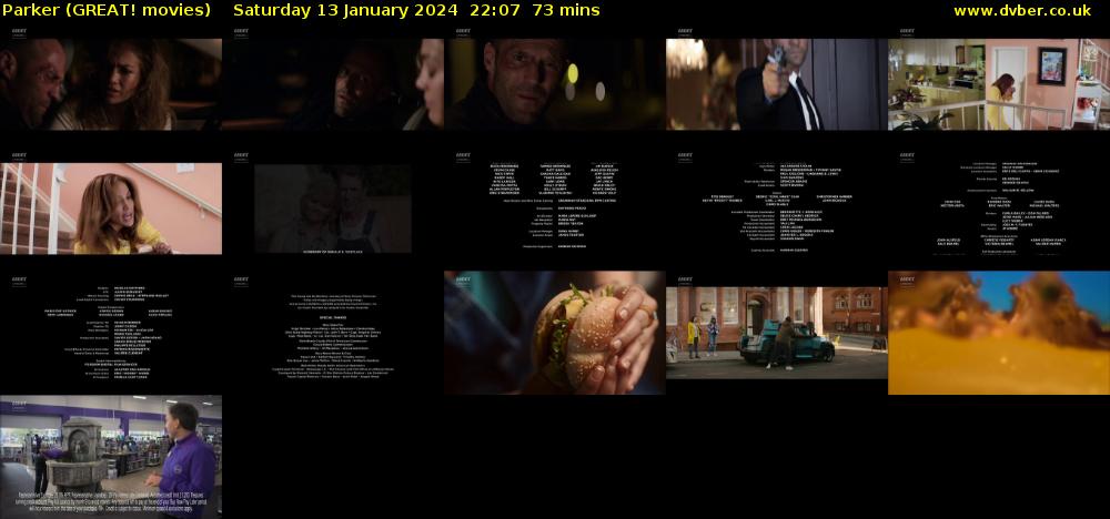 Parker (GREAT! movies) Saturday 13 January 2024 22:07 - 23:20