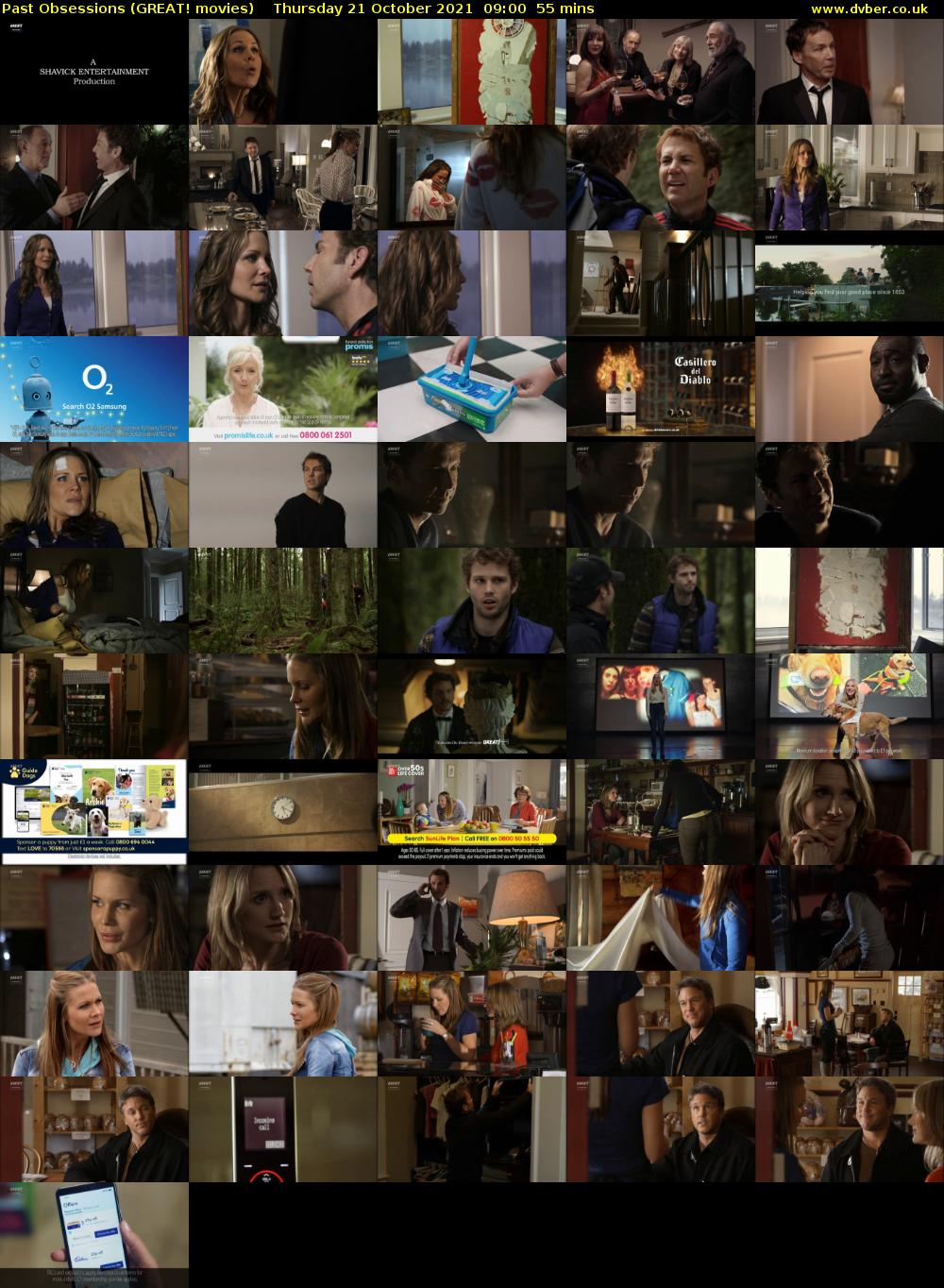 Past Obsessions (GREAT! movies) Thursday 21 October 2021 09:00 - 09:55