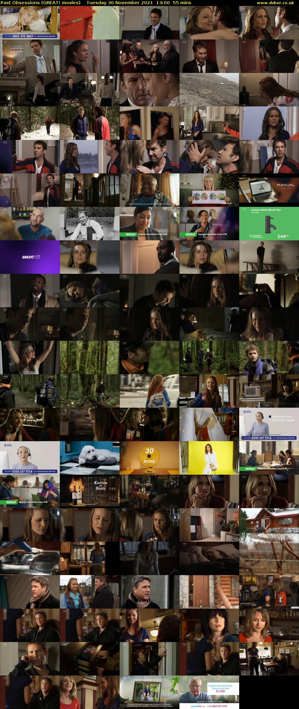 Past Obsessions (GREAT! movies) Tuesday 30 November 2021 13:00 - 13:55