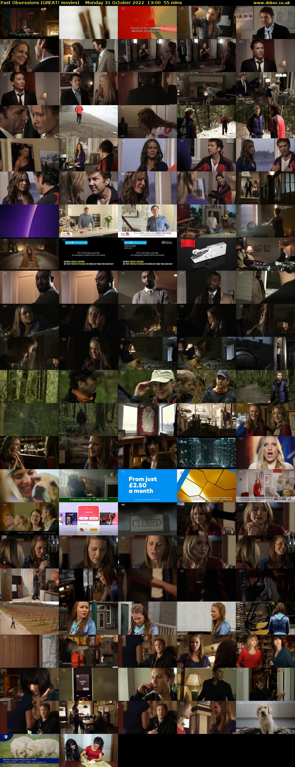 Past Obsessions (GREAT! movies) Monday 31 October 2022 13:00 - 13:55