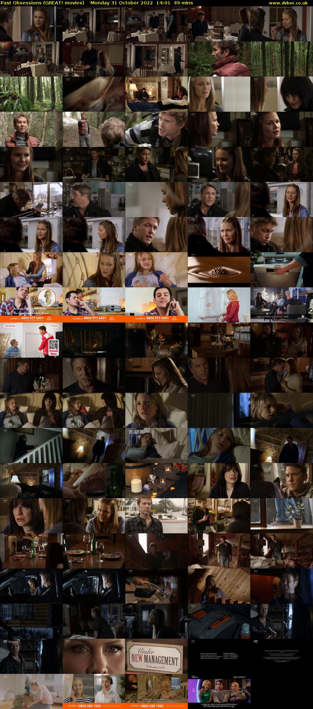 Past Obsessions (GREAT! movies) Monday 31 October 2022 14:01 - 14:50