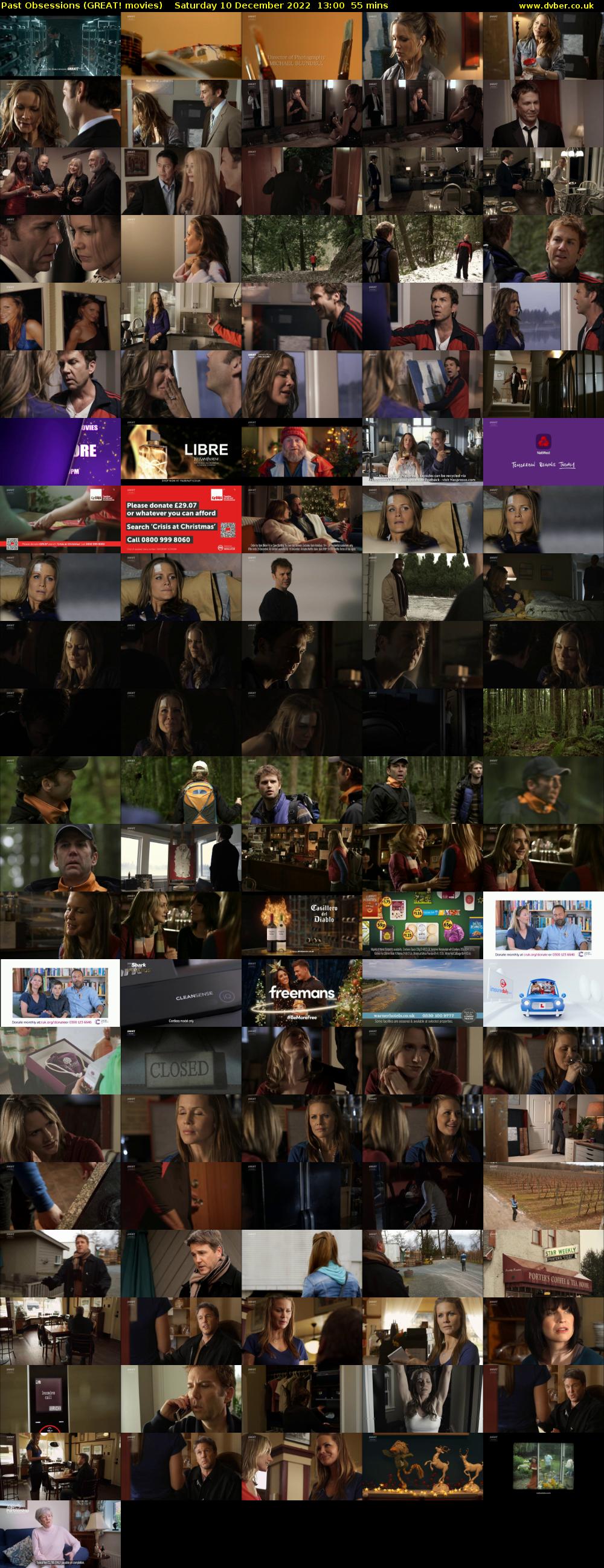Past Obsessions (GREAT! movies) Saturday 10 December 2022 13:00 - 13:55