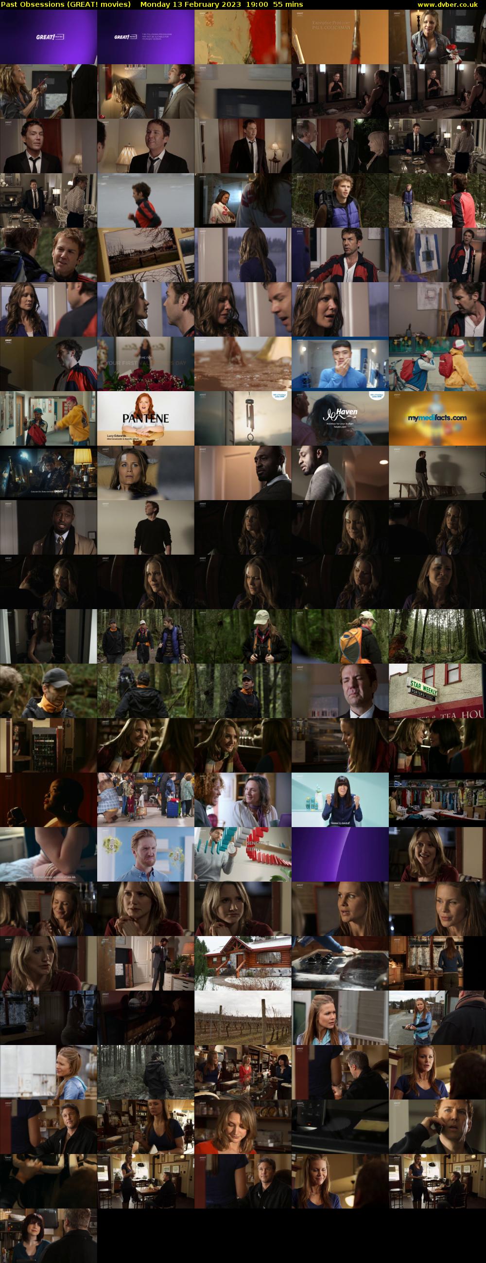 Past Obsessions (GREAT! movies) Monday 13 February 2023 19:00 - 19:55