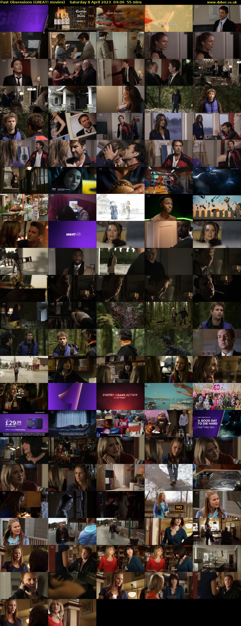 Past Obsessions (GREAT! movies) Saturday 8 April 2023 04:00 - 04:55