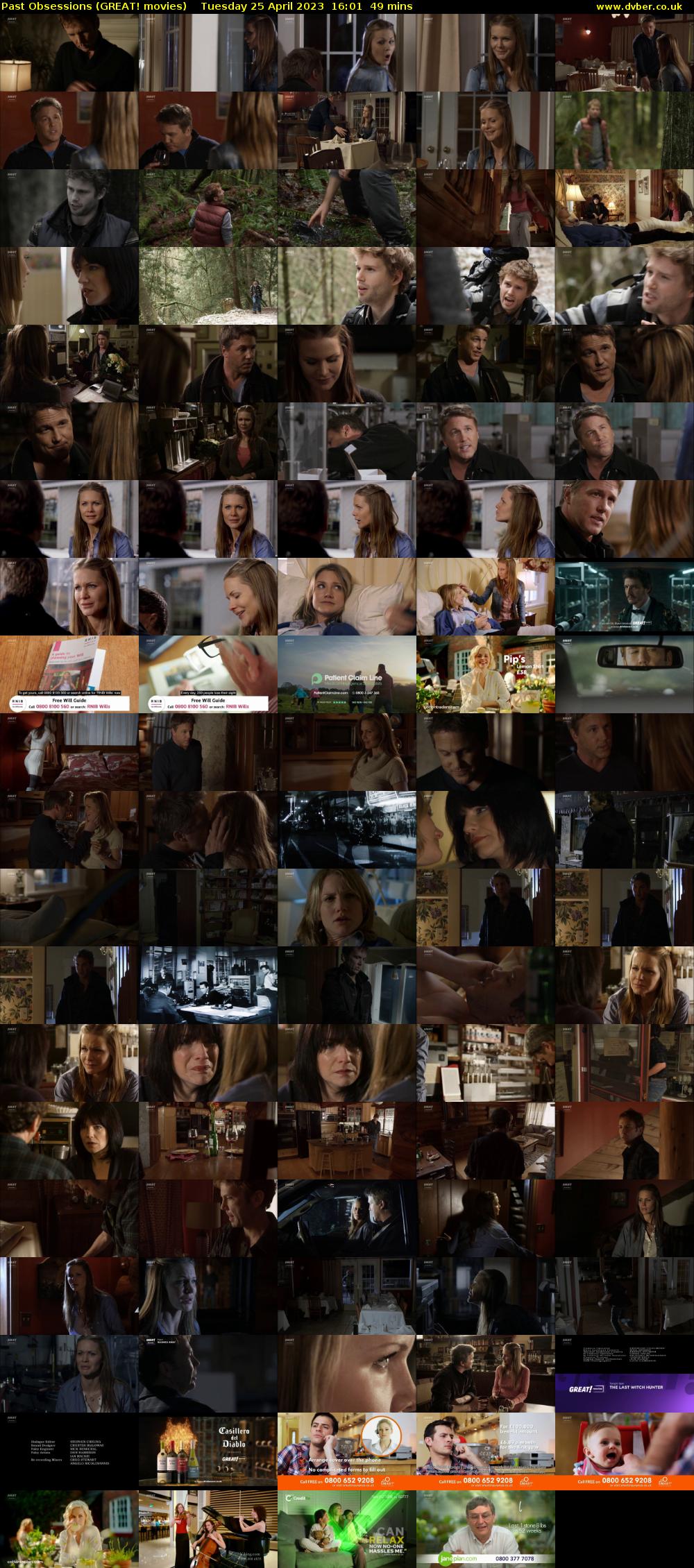 Past Obsessions (GREAT! movies) Tuesday 25 April 2023 16:01 - 16:50