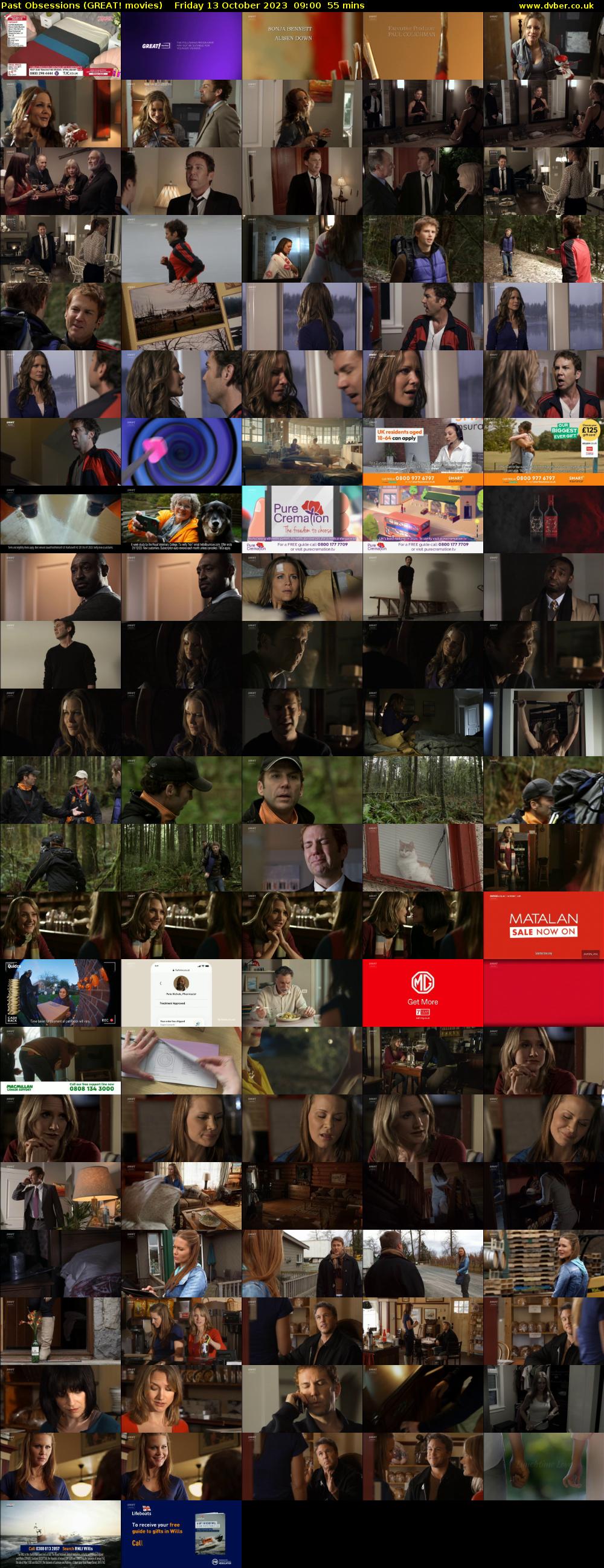 Past Obsessions (GREAT! movies) Friday 13 October 2023 09:00 - 09:55