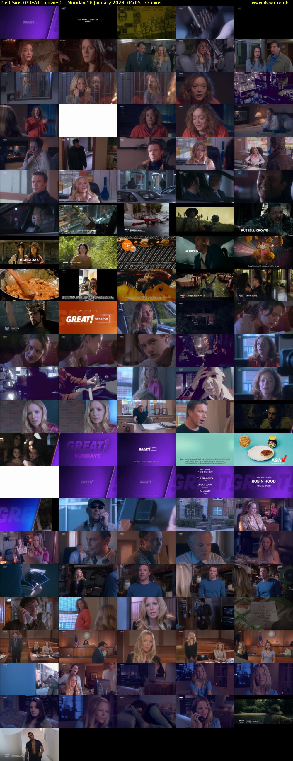 Past Sins (GREAT! movies) Monday 16 January 2023 04:05 - 05:00